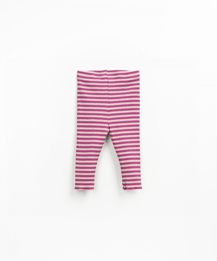 Play Up - Striped rib leggings 2AQ11650