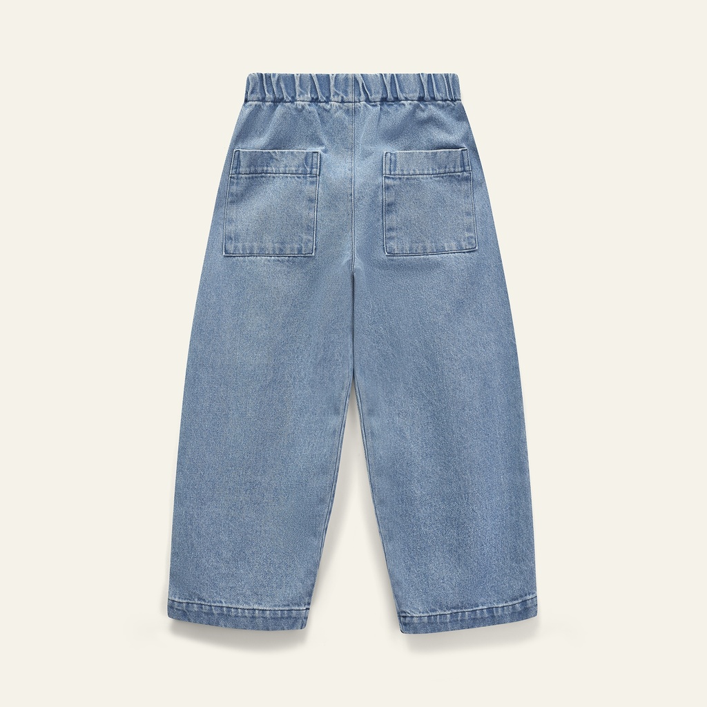 Wynken - Denim patch pants