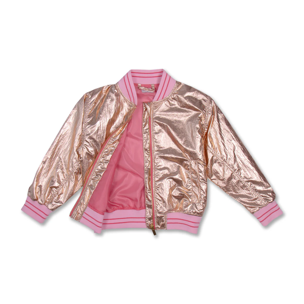 Petit Blush - Metalic jacket