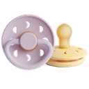 Frigg - Moon 2-pack silicone - Pale daffodil / soft lilac (T2)