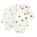 LÄSSIG - Long sleeve body - Big dots milky