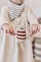 OYOY - Knuffel - Darling - Baby daisy dog - - Light Grey / Rose