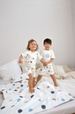 LÄSSIG - Bedding set - Smile milky brown