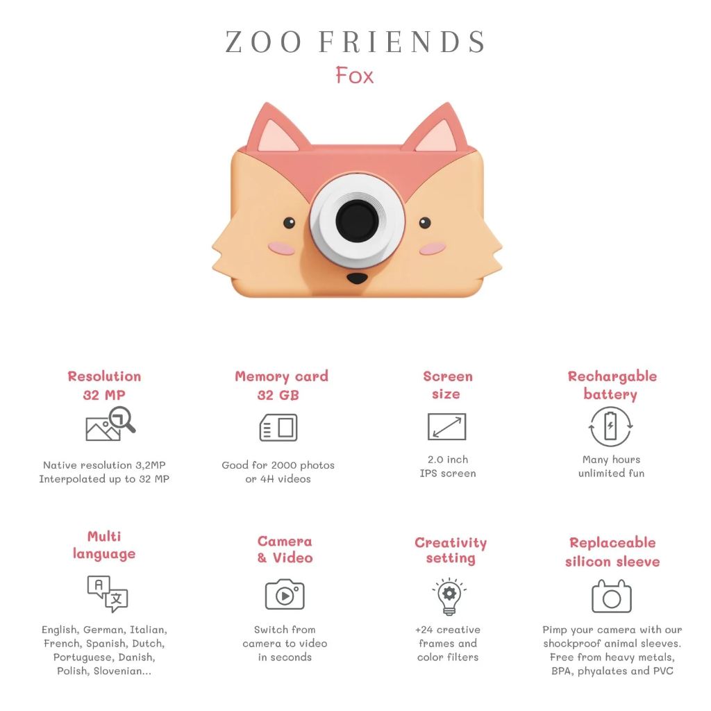 Zoofamily - Zoo friends - Fox