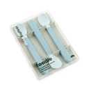 Done by Deer - Easy-grip baby spoon - 3pack (blue)