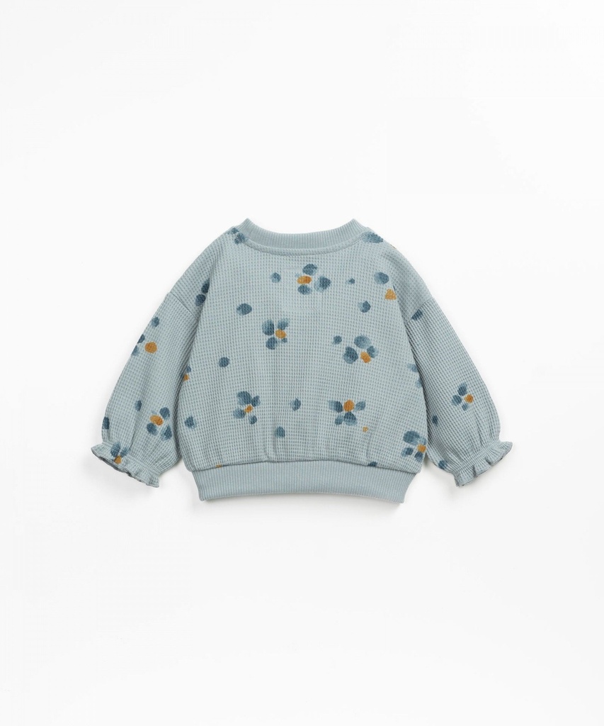 Play up - Printed interlock sweater (Elephant)