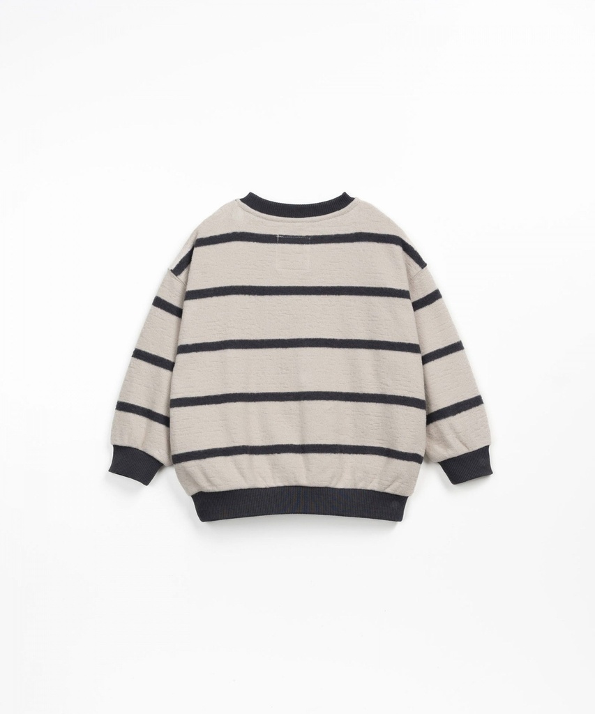 Play Up - Striped jersey sweater