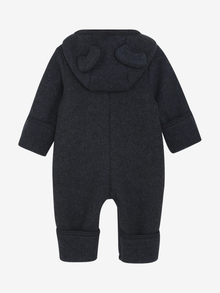 HUTTEliHUT - Pram Suit Ears Wool Fleece