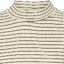 Esmé Studios - Blossom stripe LS turtleneck