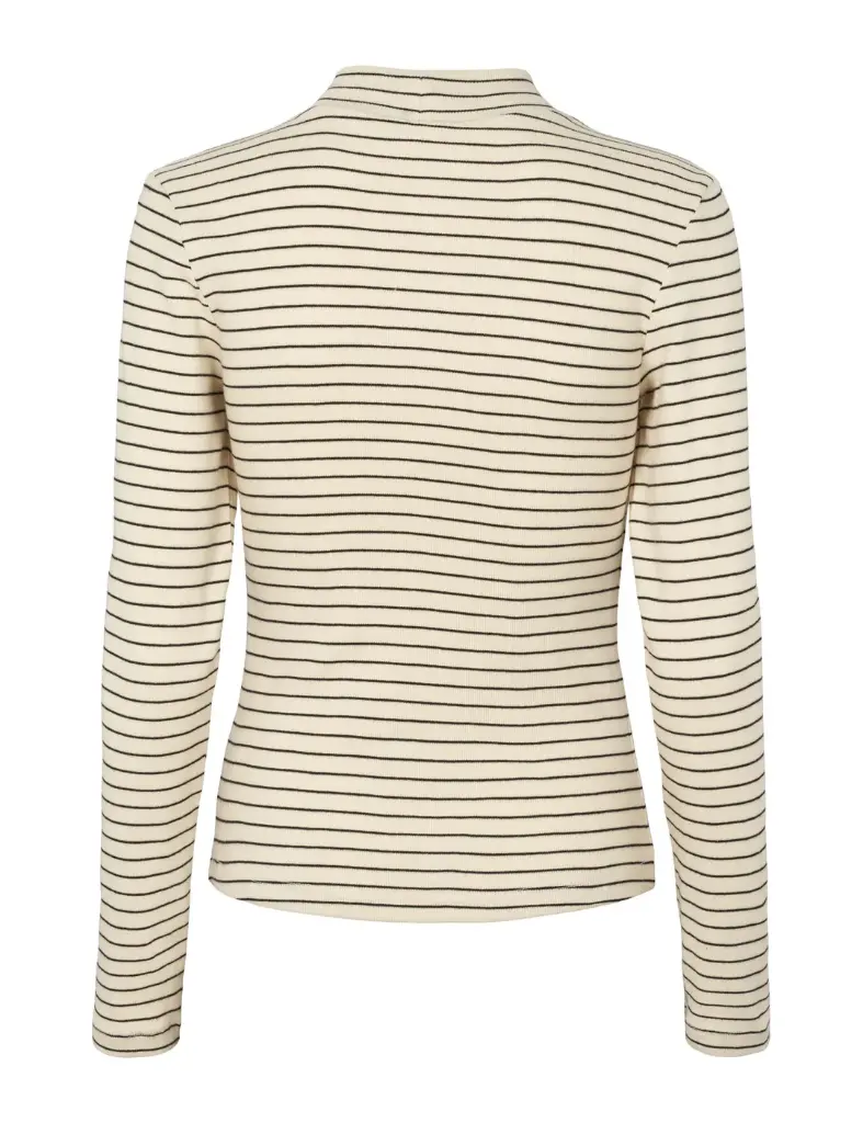 Esmé Studios - Blossom stripe LS turtleneck