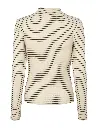 Esmé Studios - Blossom stripe LS turtleneck