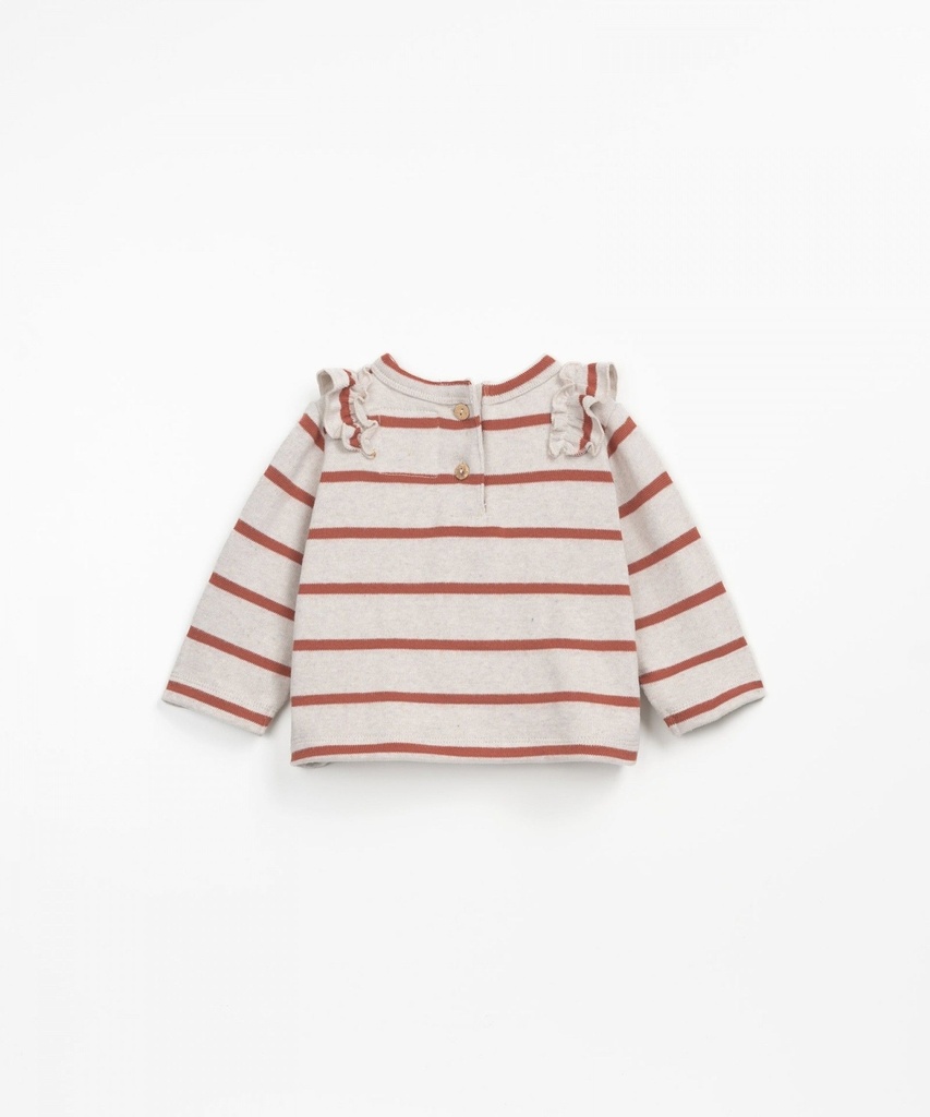 Play Up - Stripes jersey LS t-shirt