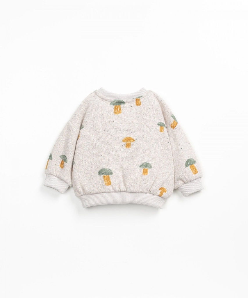 Play Up - Printed jersey sweater 1AP11353 (groen)