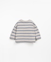 Play Up - Striped jersey LS t-shirt 1AP11005