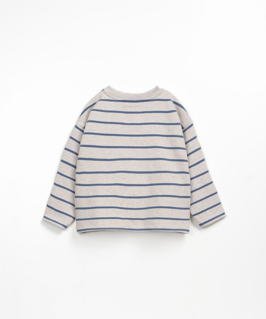 Play Up - Striped jersy LS shirt 3AP11003