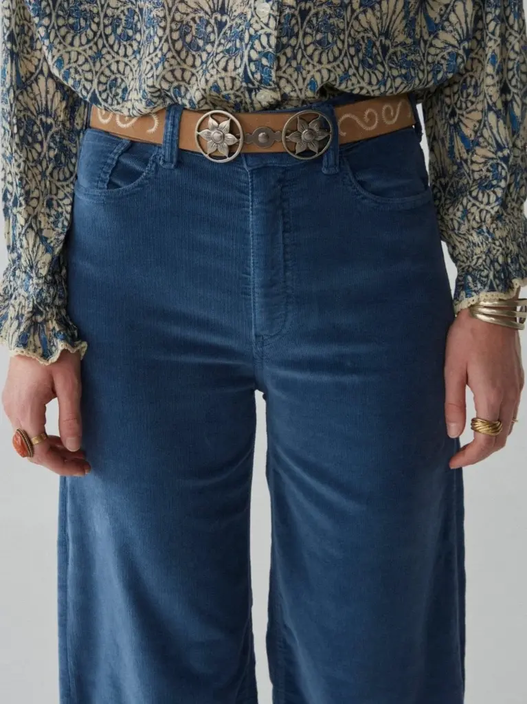 Maison Hotel - Paula Pacific blue pants