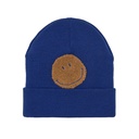 LÄSSIG - Merino Beanie - Smile - Blue