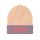 LÄSSIG - Merino Beanie - Happy - Light rose/lilac