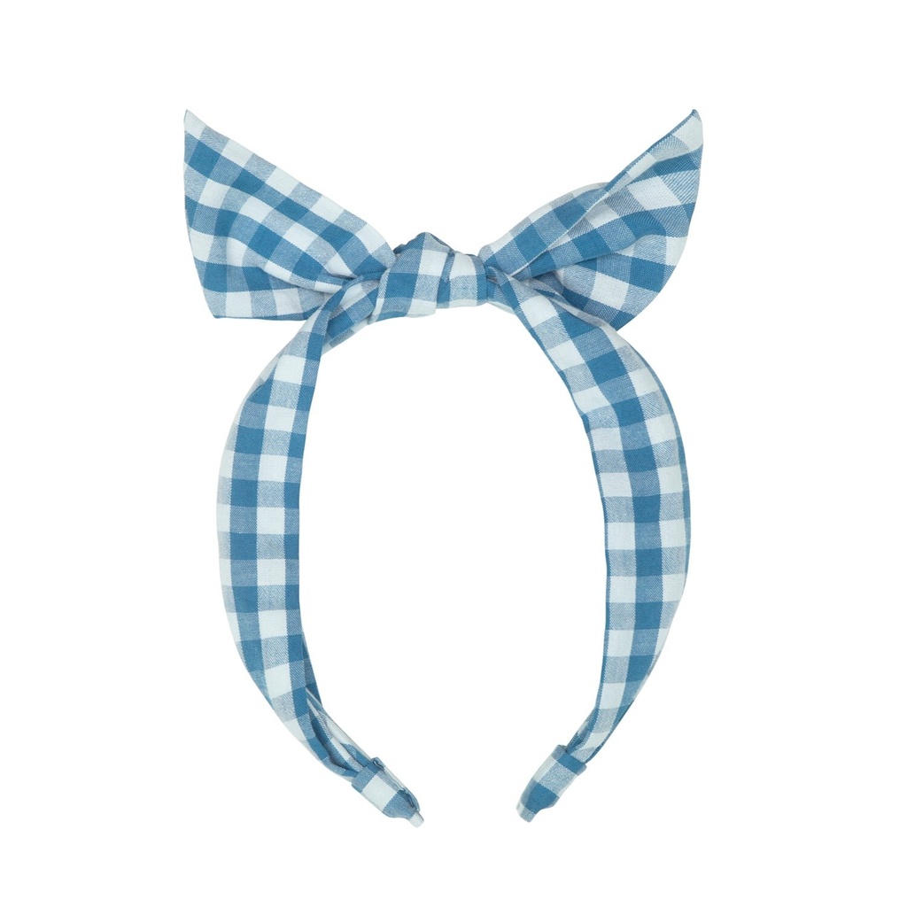 Rockahula - Gingham picnic tie headband