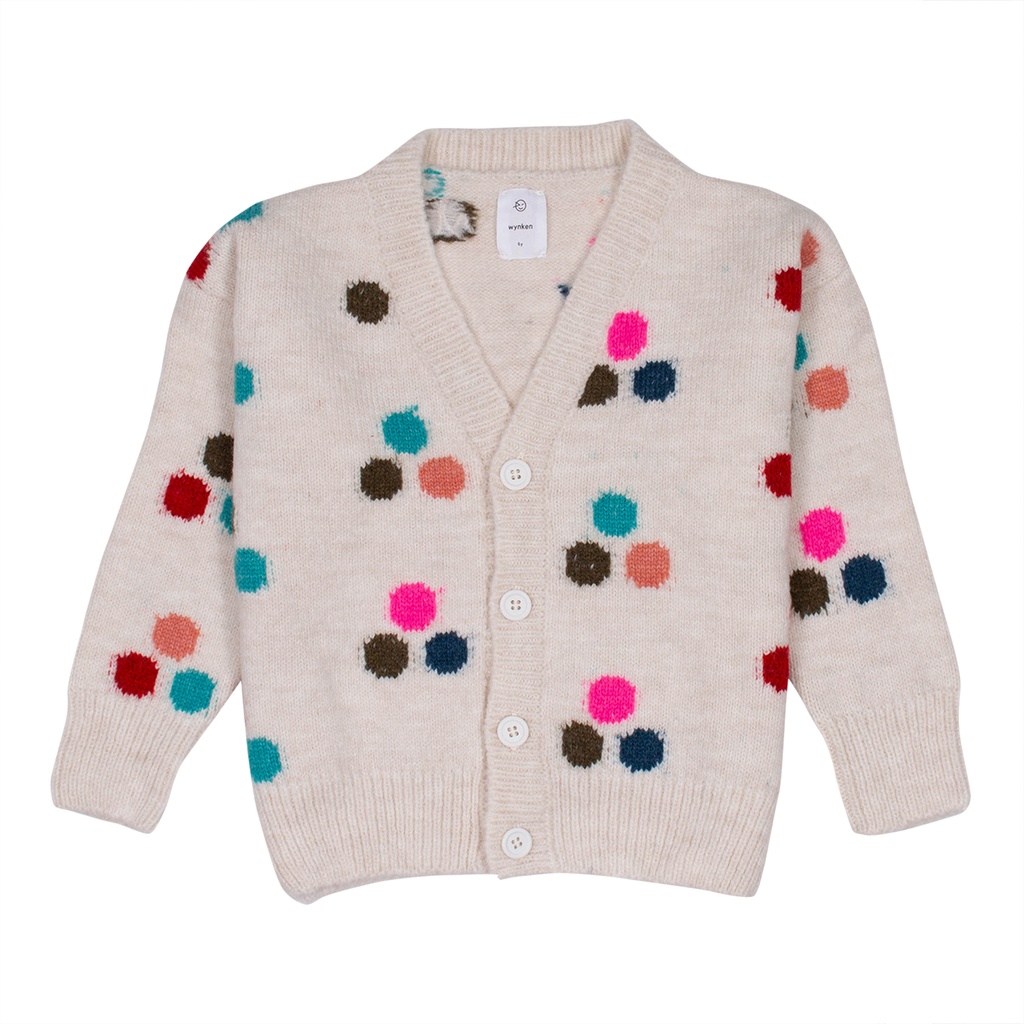 Wynken - Flag cardigan - Multi dot