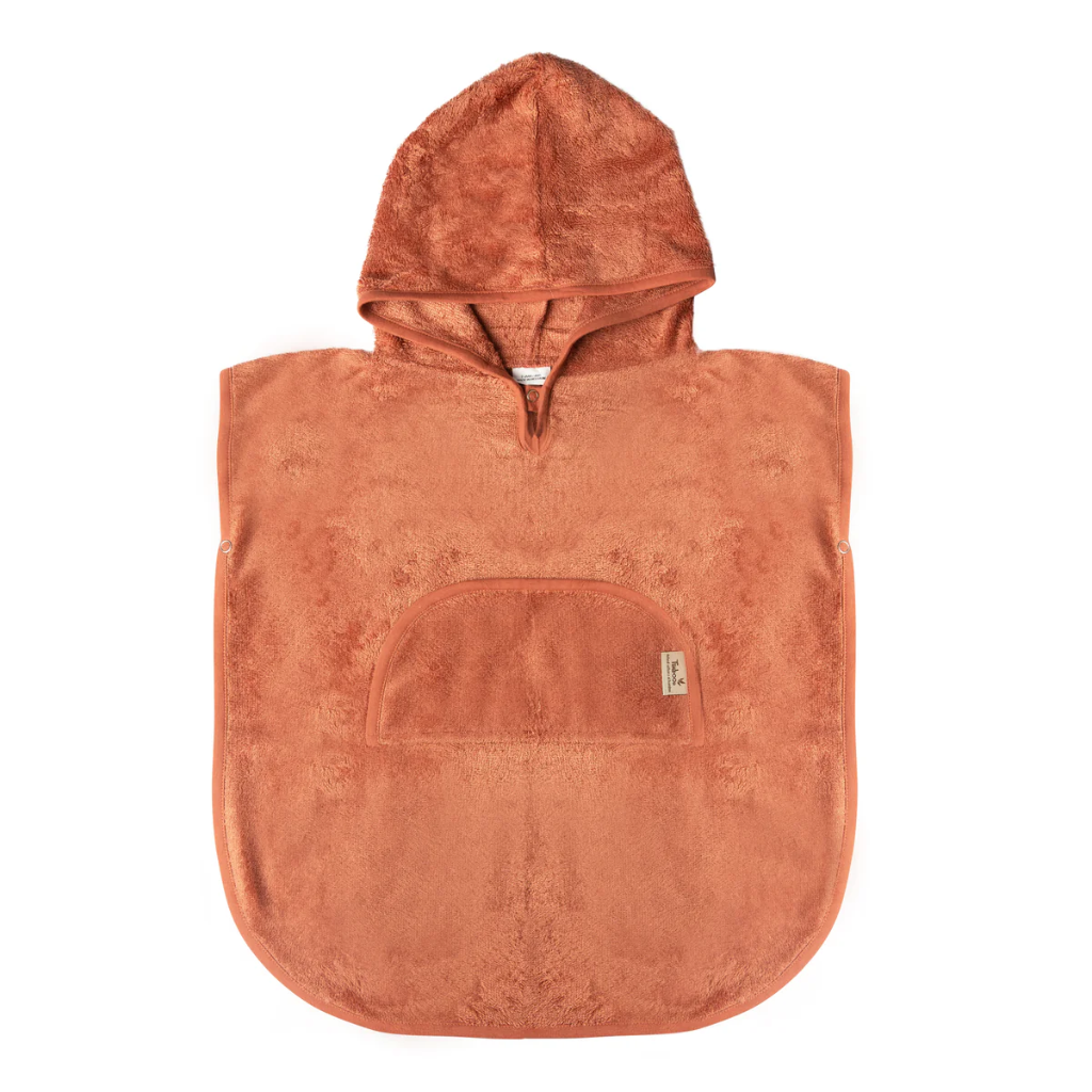 Timboo - Poncho V-hals - 2-4Y - Apricot Blush