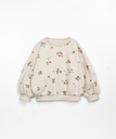 Play Up - Printed interlock sweater 4AP11352