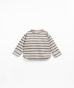 Play Up - Striped rib flamé LS-shirt 0AP11003