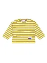 Tangerine - Yellow cream striped long sleeve t-shirt (TG-300)