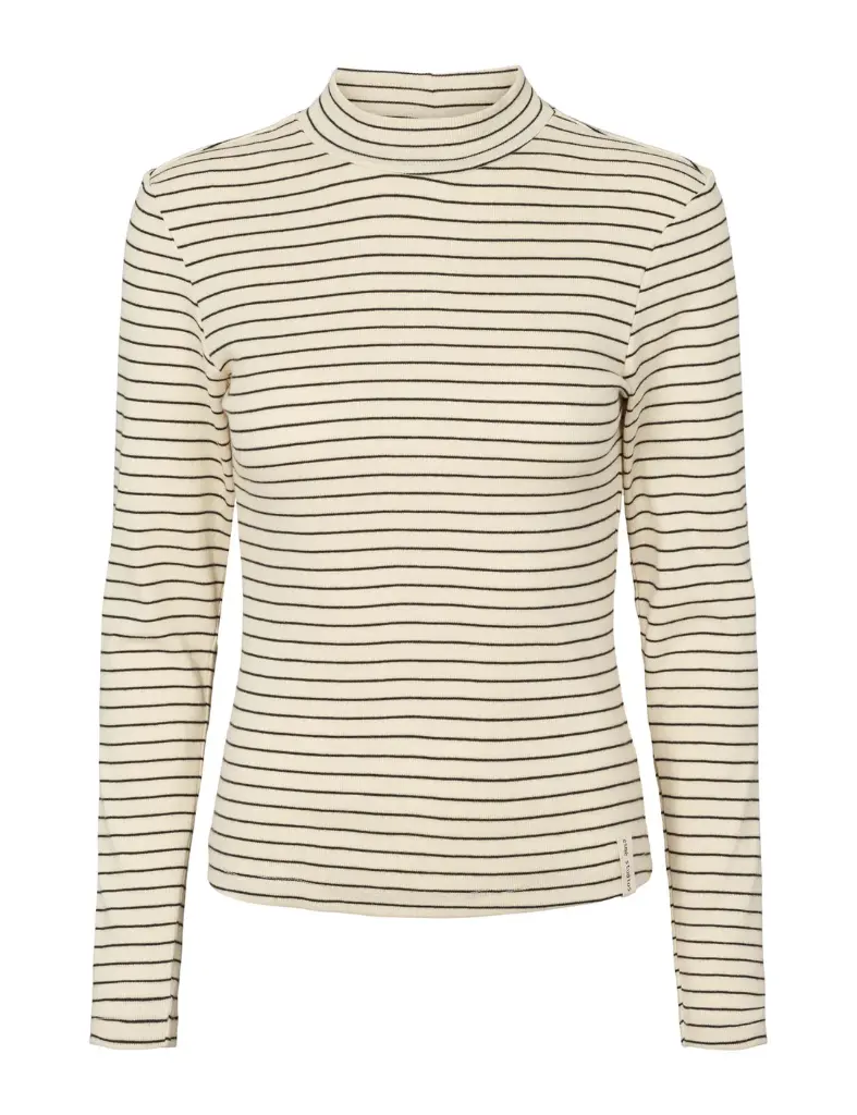 Esmé Studios - Blossom stripe LS turtleneck