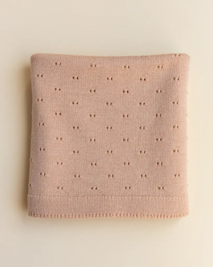 Hvid - Blanket Bibi (Apricot)