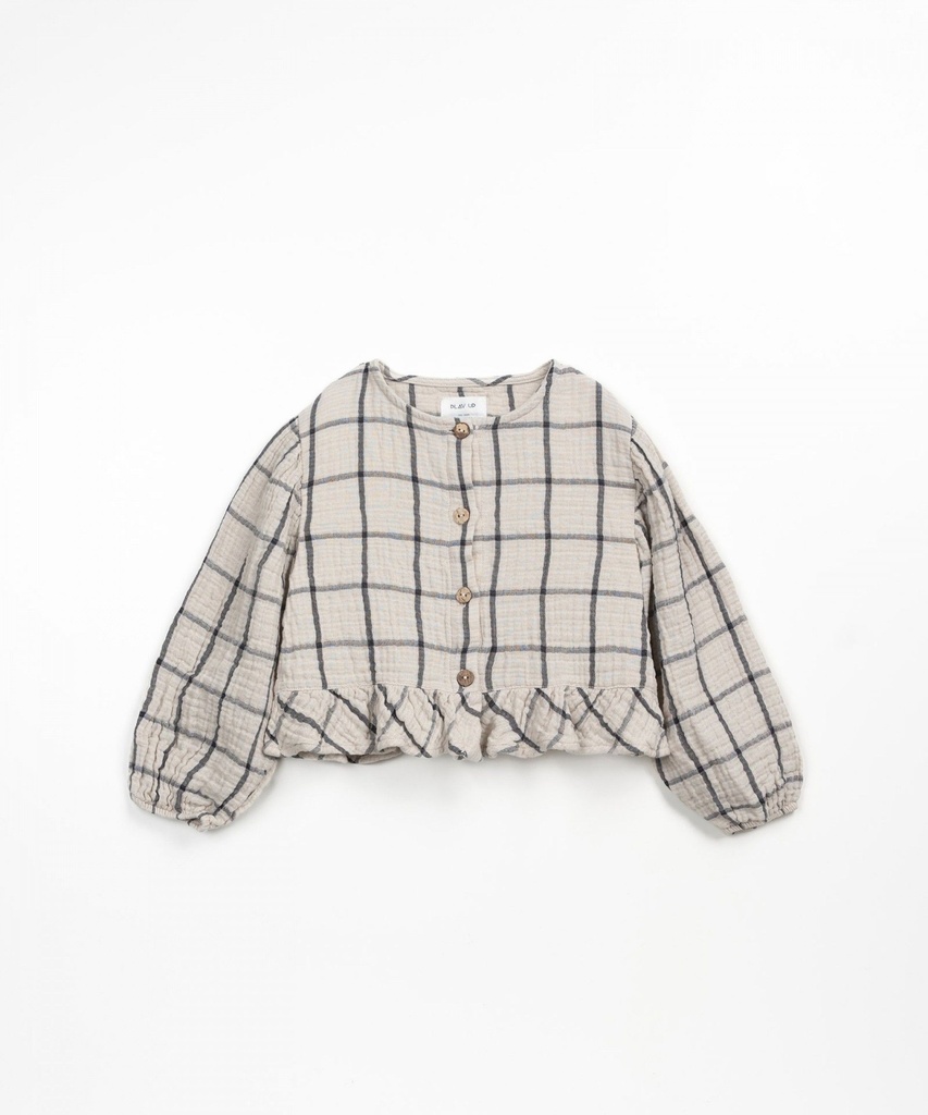 Play Up - Checked woven tunic 4AP11302