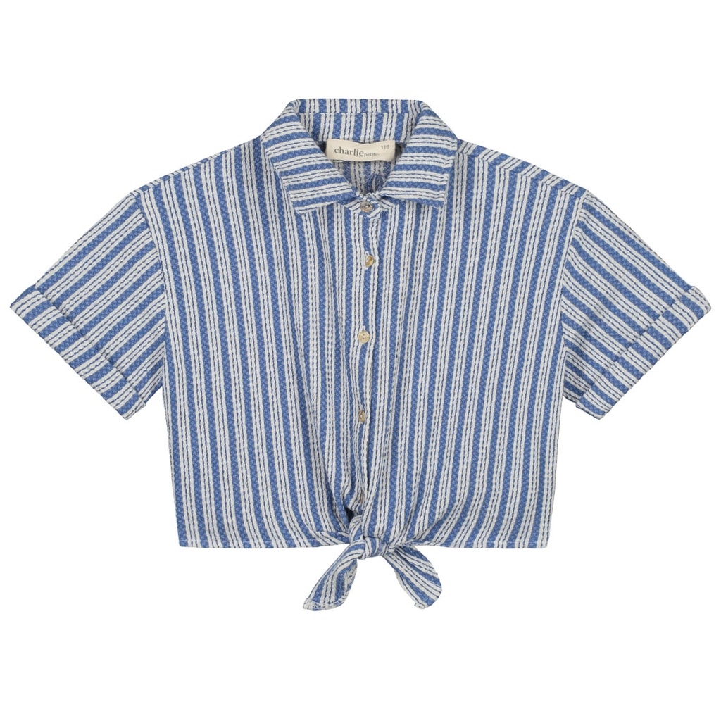 Charlie Petite - Georgie Blouse (Streepjes) 