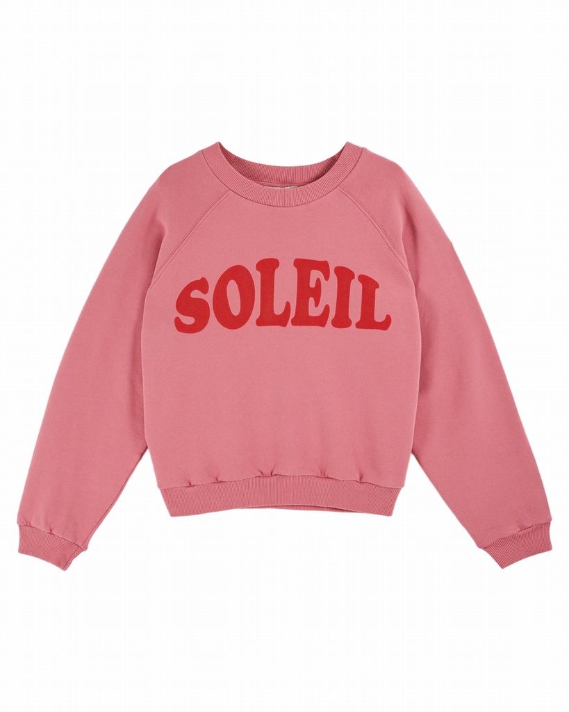 Emile & Ida - Sweater soleil framboise VW 