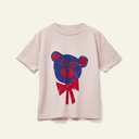 Wynken - Kite tee pink bear