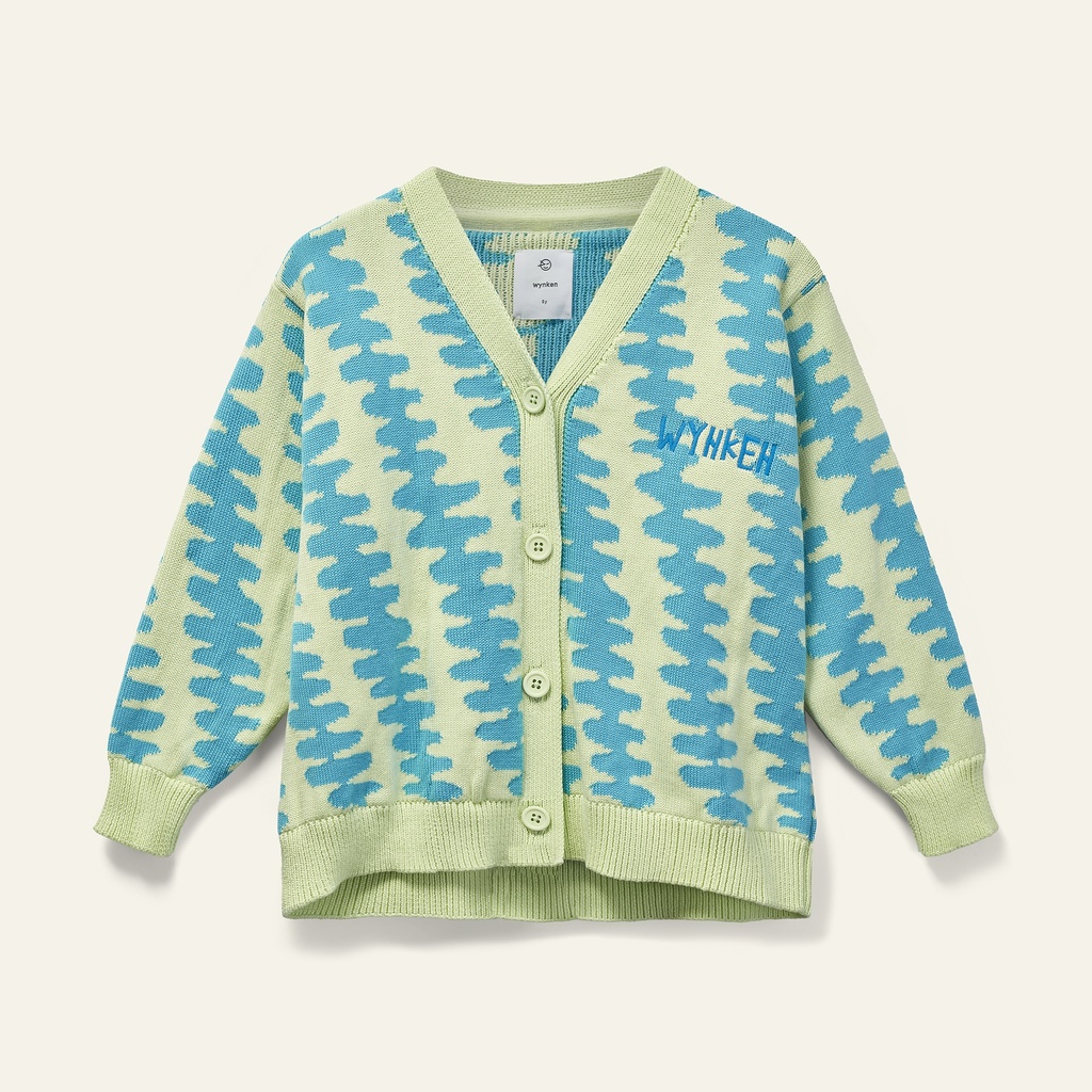 Wynken - Flight cardigan palest green