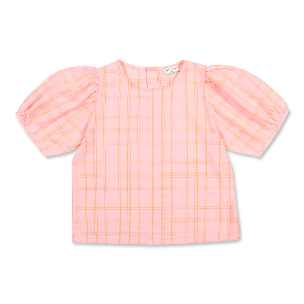 Petit Blush - Puff sleeve blouse