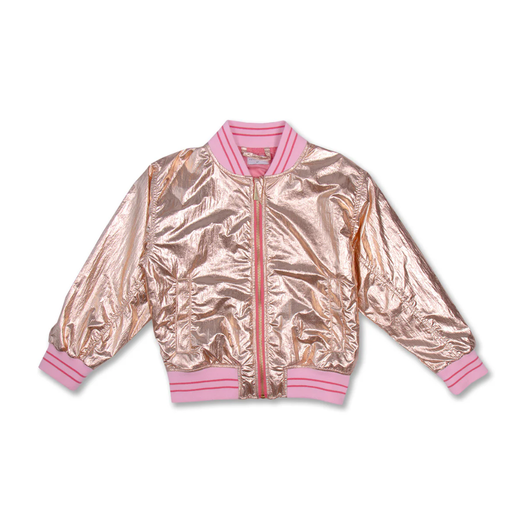 Petit Blush - Metalic jacket