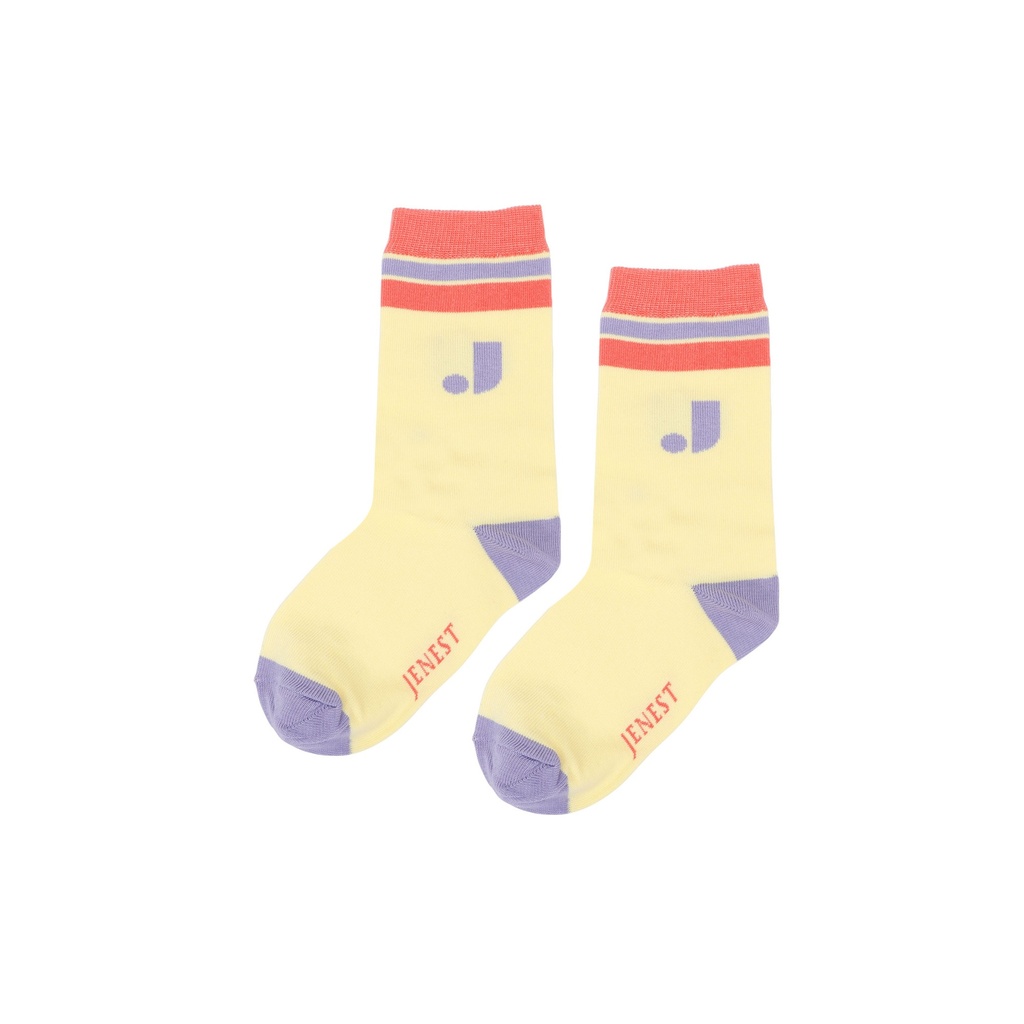 Jenest - Bird socks in light sunny yellow