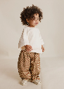 Claude & Co - Brick check kids broek