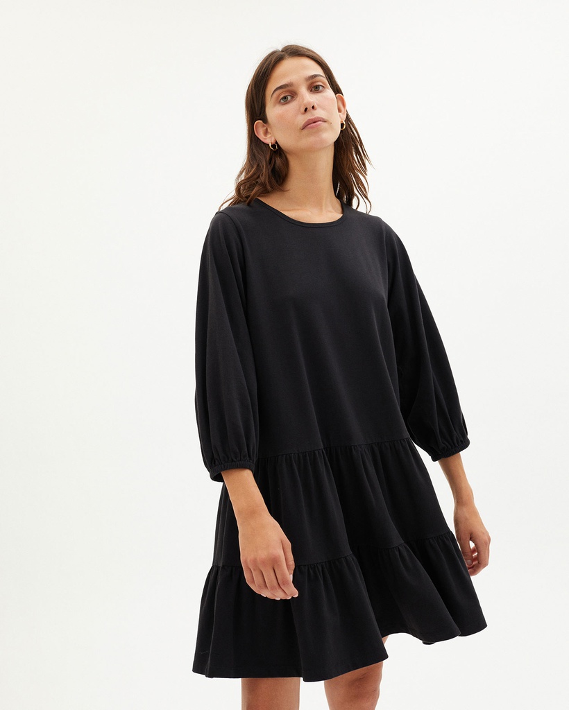 Thinking MU - Black Lily dress