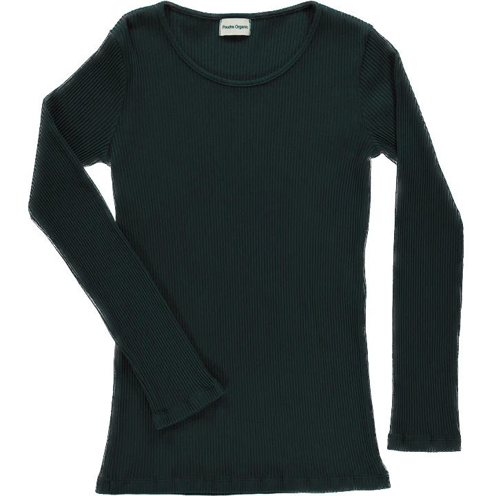 Poudre organic - T-shirt eglantine - Pirate black