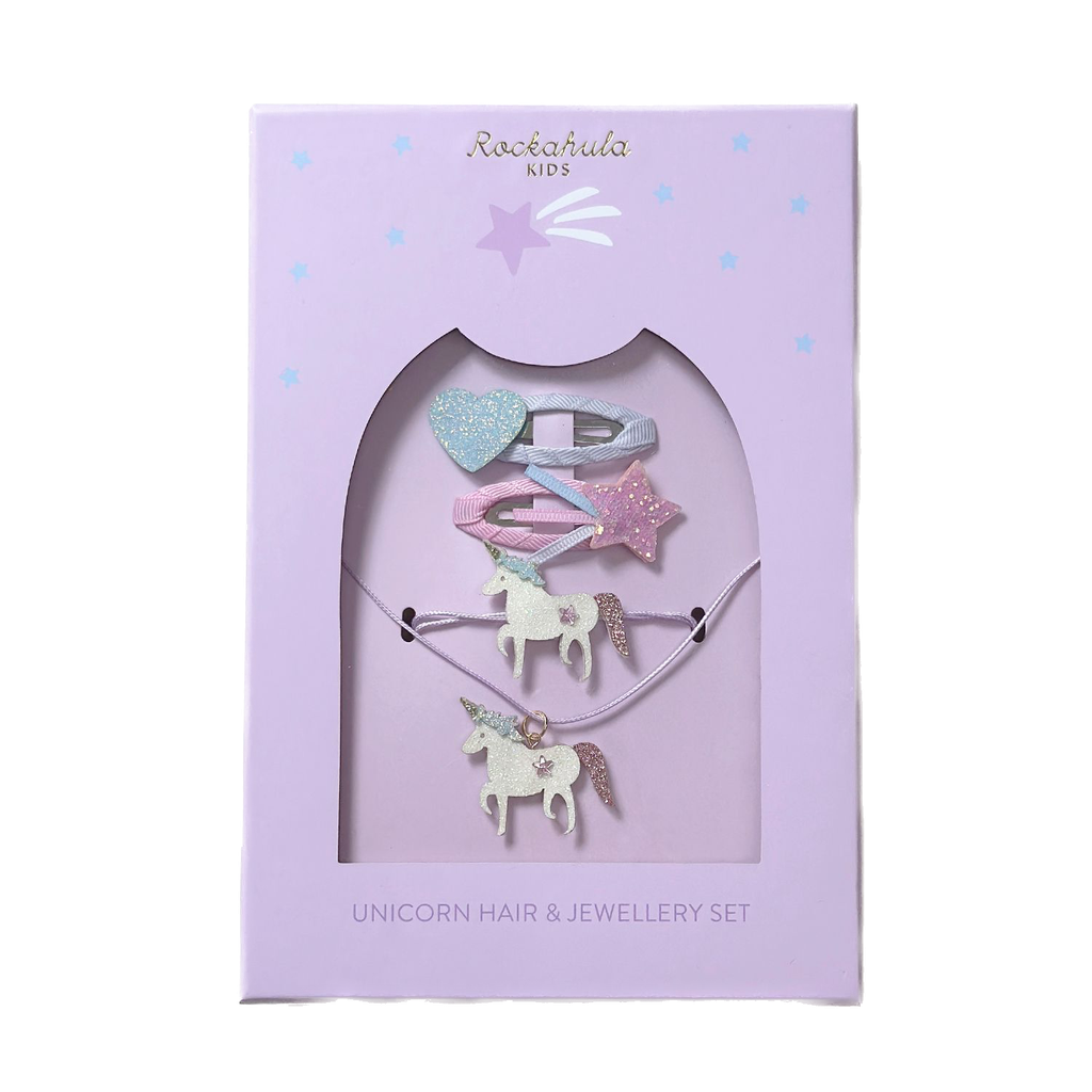 Rockahula - Unicorn Hair & Jewellery Set