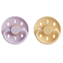 Frigg - Moon 2-pack silicone - Pale daffodil / soft lilac (T2)