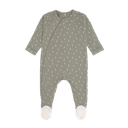 LÄSSIG - Pyjama with feet - Peckles olive