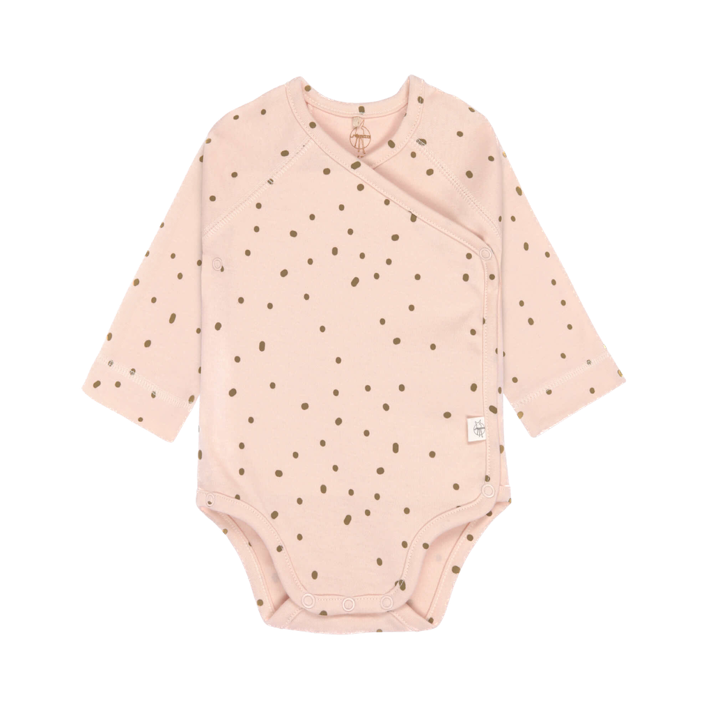 LÄSSIG - Long sleeve body - Dots powder pink