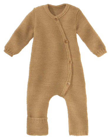 Disana - Boiled wool overall - Caramel 