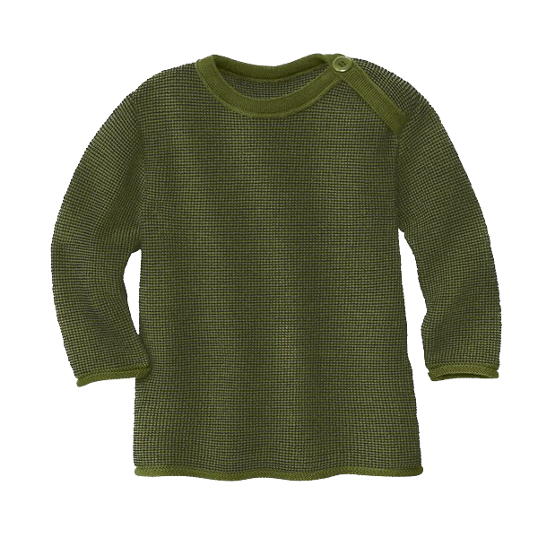 Disana - Melange jumper - Olive 