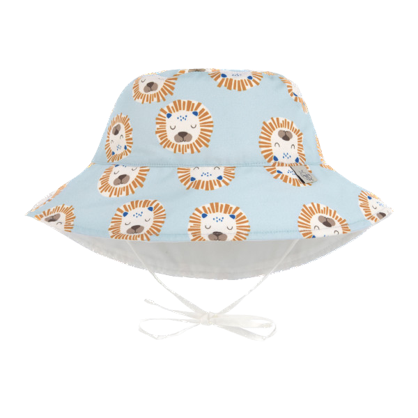 LÄSSIG - Sun protection bucket hat - Lion powder blue 