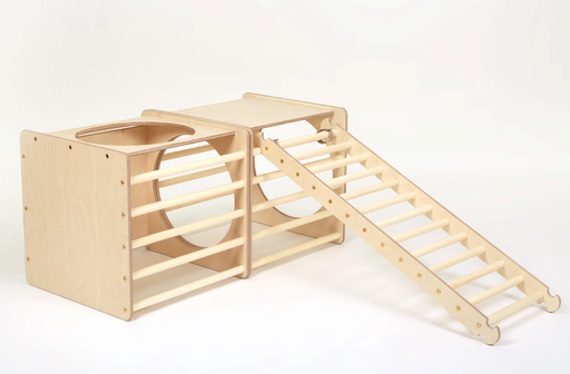 Activity play cube LADDER RAMP