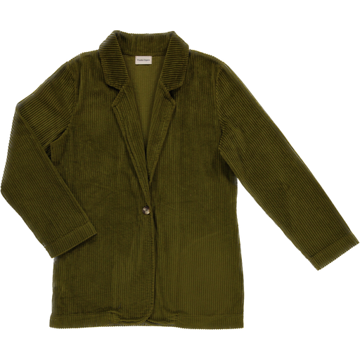 Poudre organic - Veste blazer velour - Fir green